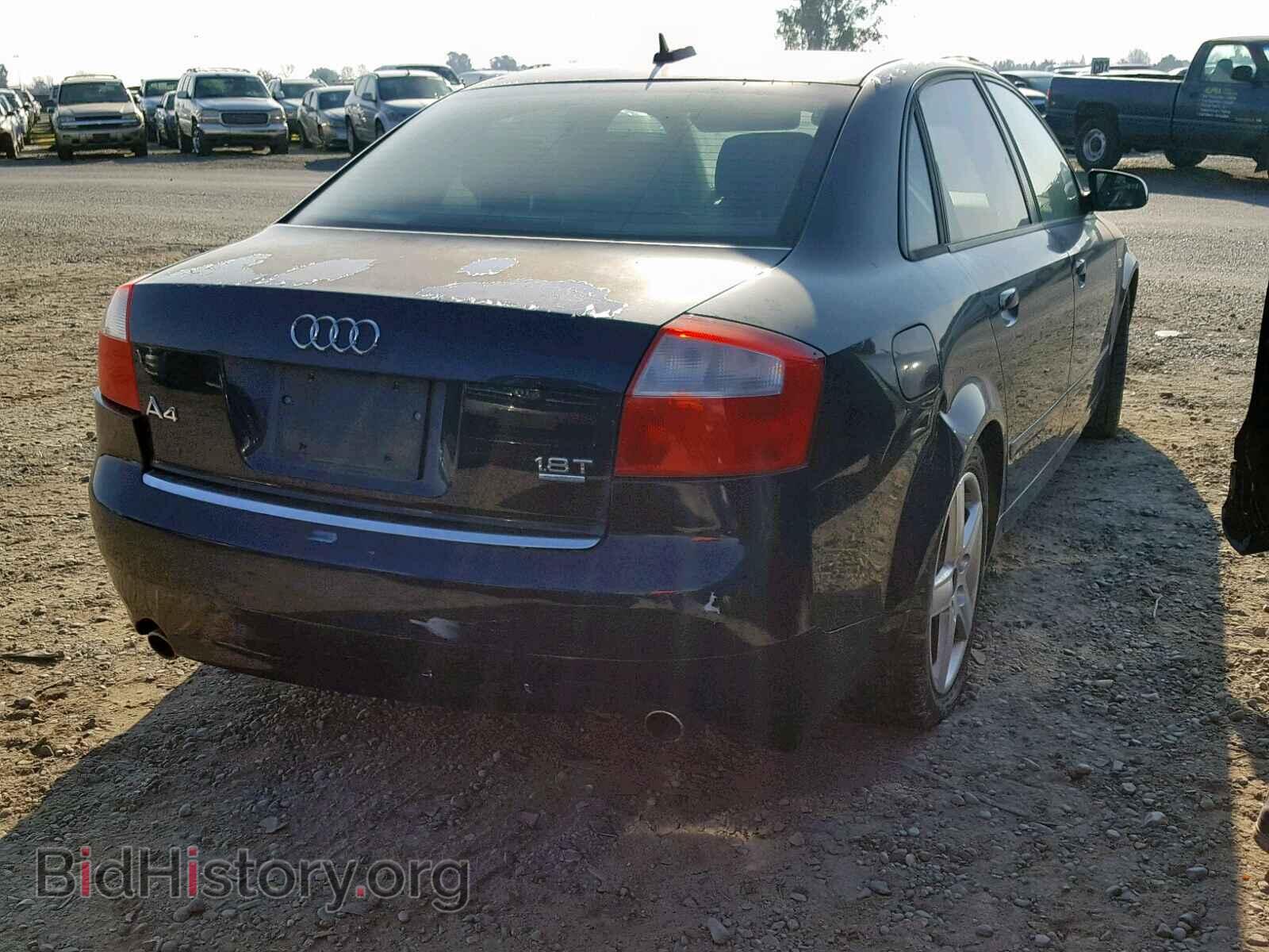 2005 AUDI A4 - VIN: WAULC68E25A052445 - Фото 4