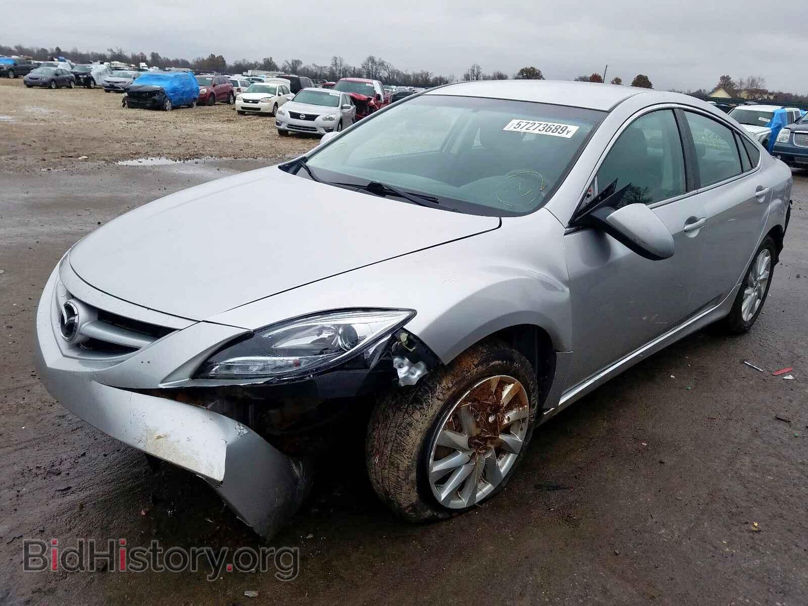 2012 MAZDA 6 - VIN: 1YVHZ8DH5C5M16375 - Фото 2