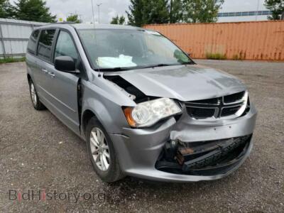 2013 Dodge CARAVAN Grand Cara, silver — VIN 2C4RDGBG7DR679744, Copart