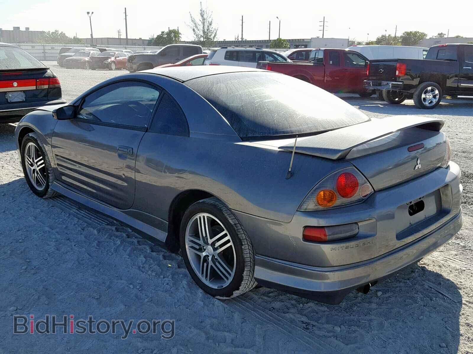2002 MITSUBISHI ECLIPSE - VIN: 4A3AC34G42E020324 - Фото 3