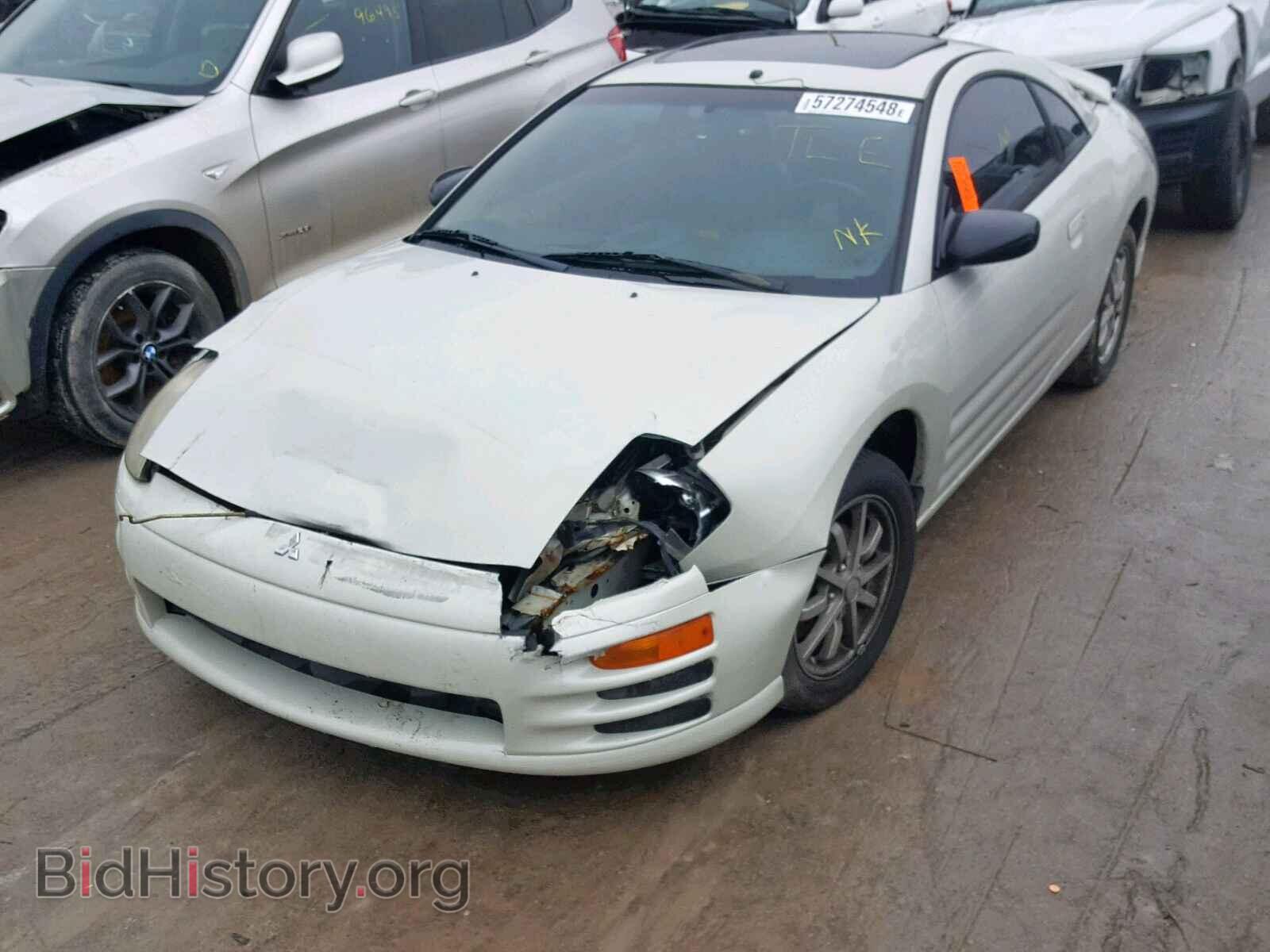 2002 MITSUBISHI ECLIPSE - VIN: 4A3AC44G02E056873 - Фото 2