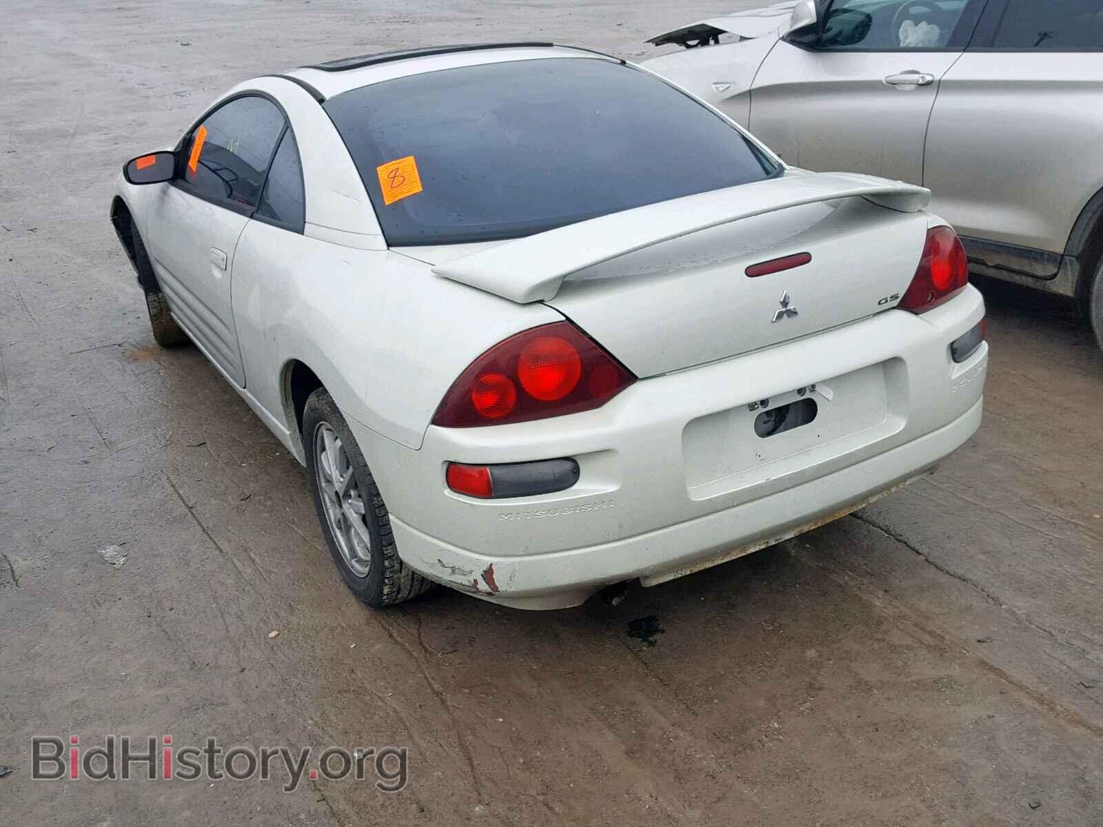2002 MITSUBISHI ECLIPSE - VIN: 4A3AC44G02E056873 - Фото 3