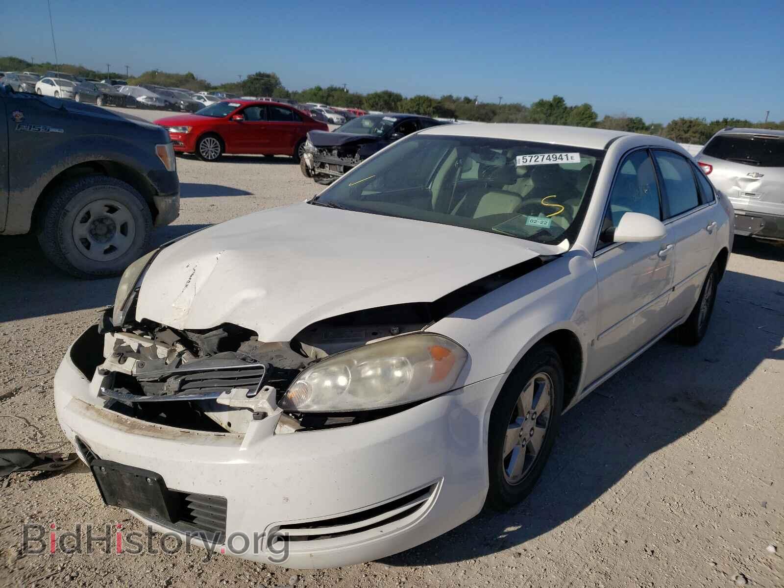 2008 CHEVROLET IMPALA - VIN: 2G1WT58K189242553 - Photo 2