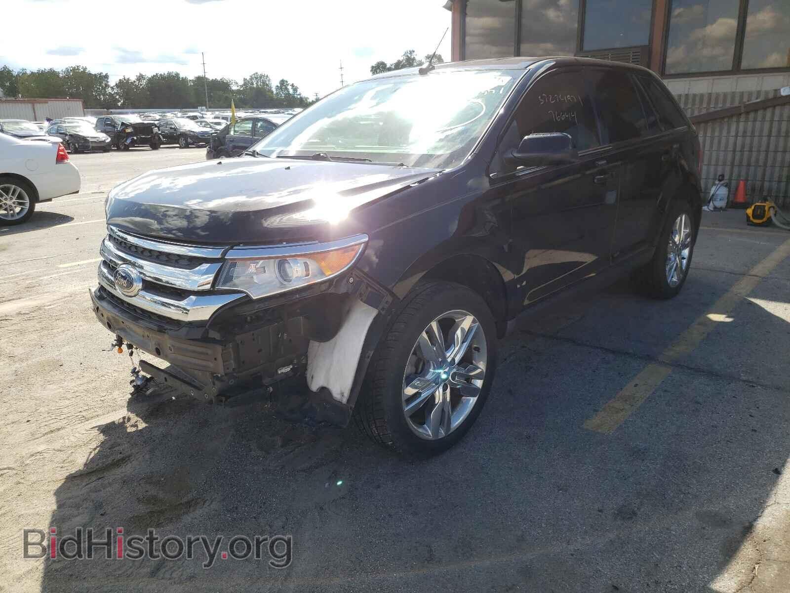 2014 FORD EDGE - VIN: 2FMDK4KC4EBB37051 - Фото 2