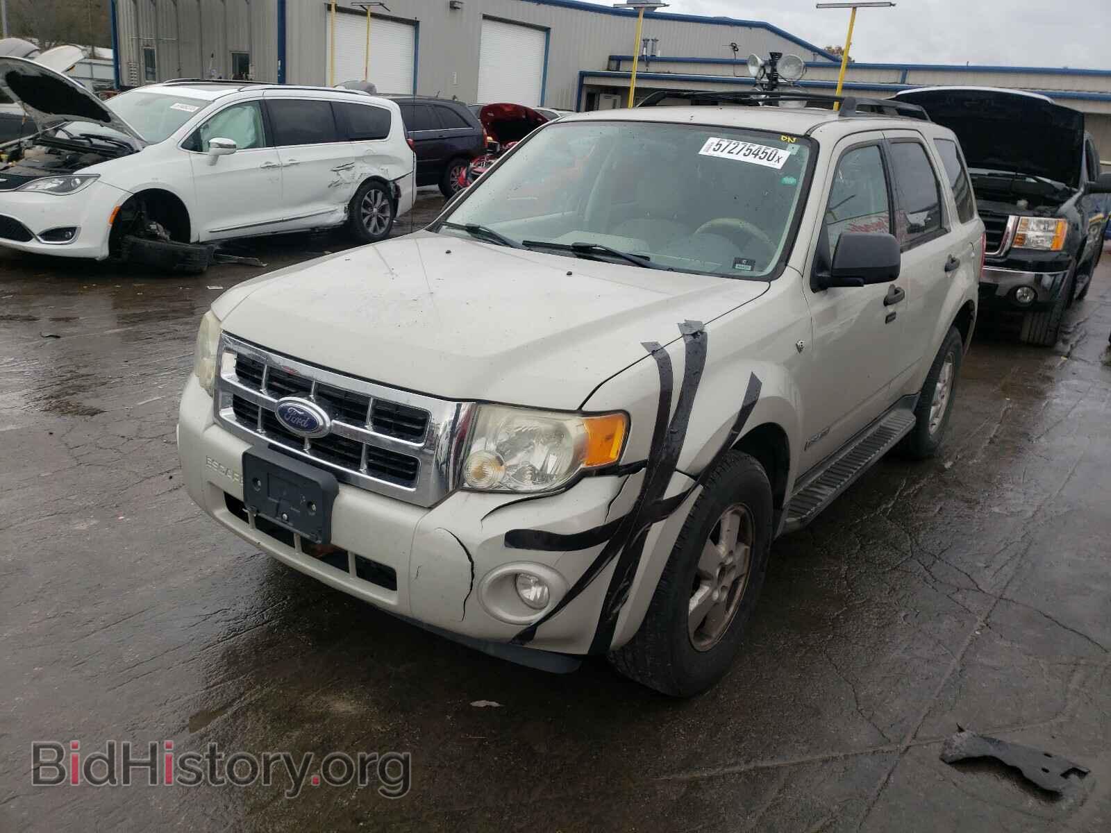 2008 FORD ESCAPE - VIN: 1FMCU03198KB48231 - Фото 2