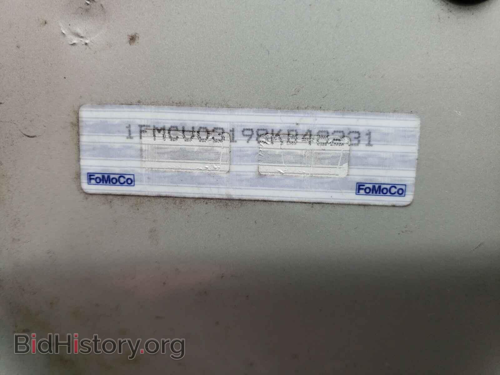 2008 FORD ESCAPE - VIN: 1FMCU03198KB48231 - Фото 10