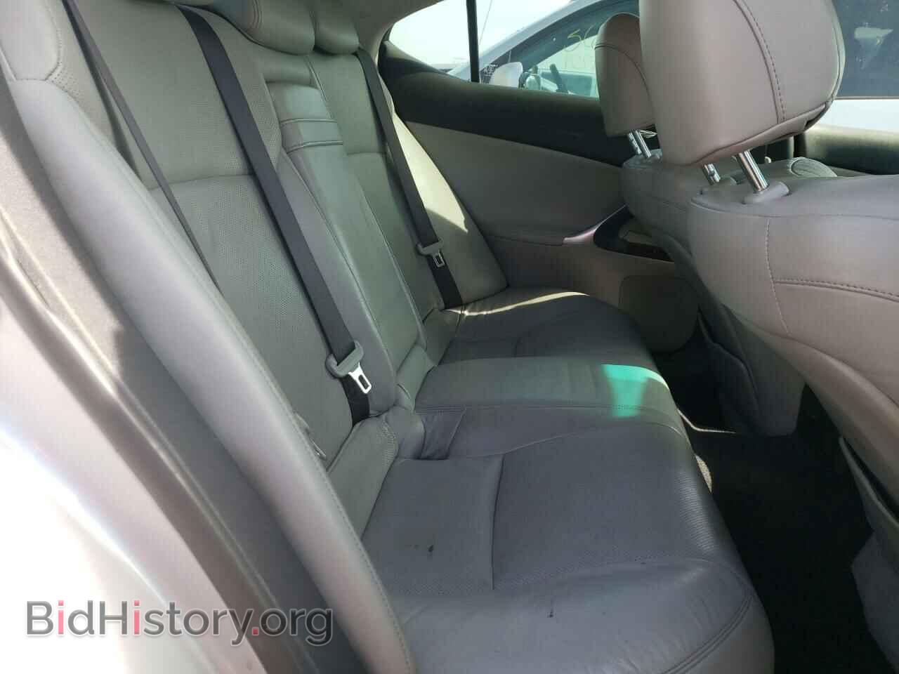 2007 LEXUS IS - VIN: JTHBE262072012189 - Фото 10