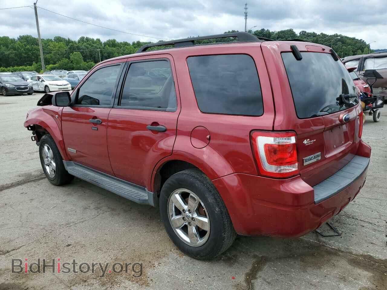 2008 FORD ESCAPE - VIN: 1FMCU03188KE75901 - Фото 2
