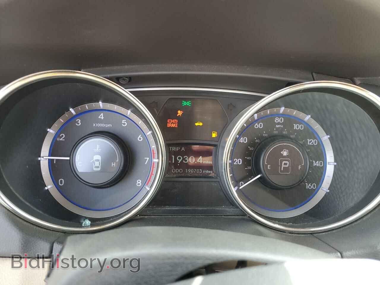 2012 HYUNDAI SONATA - VIN: 5NPEB4AC8CH330119 - Фото 9