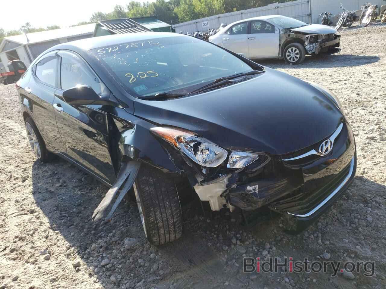 Photo KMHDH4AE7CU181750 - HYUNDAI ELANTRA 2012