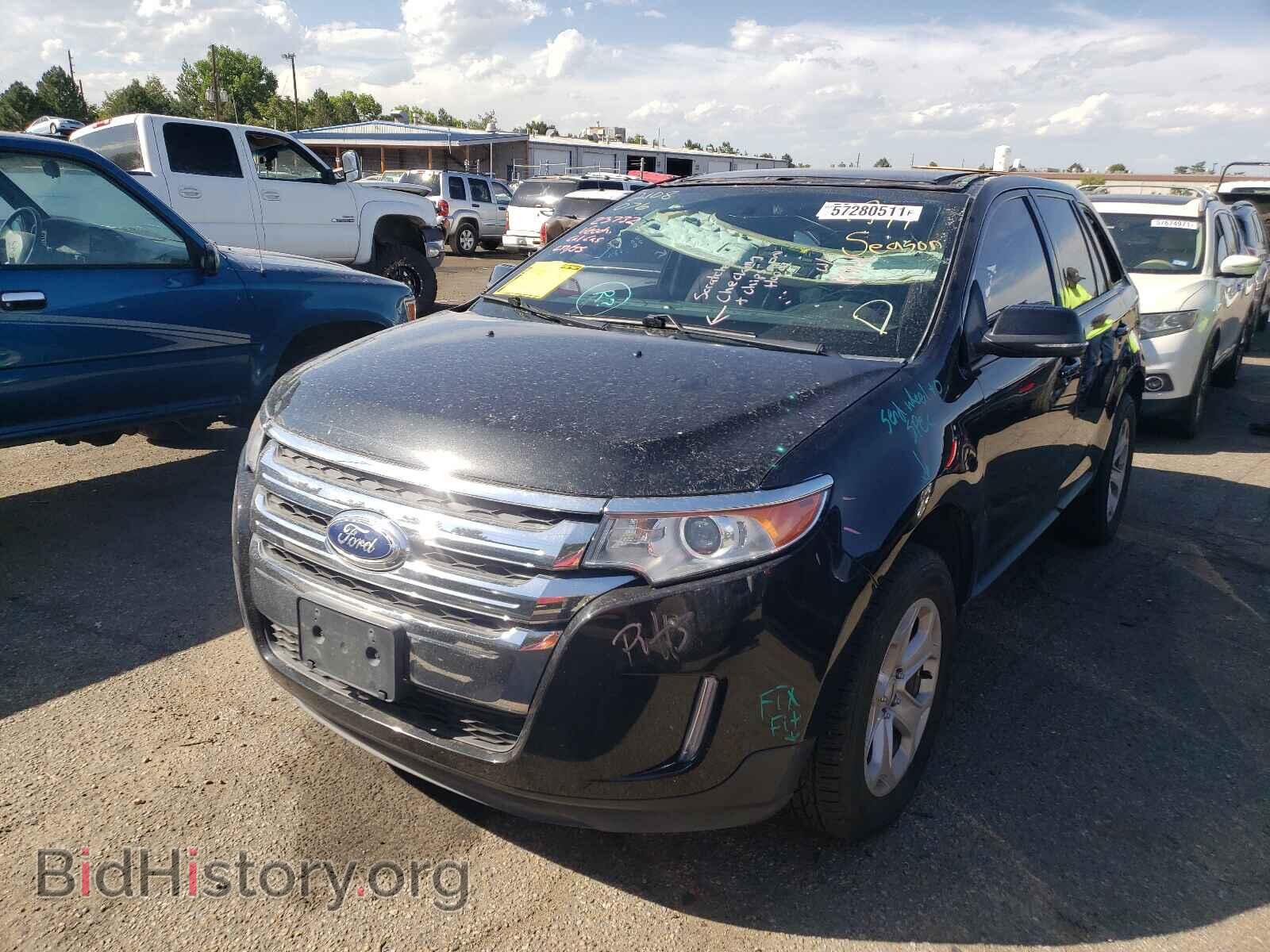 2013 FORD EDGE - VIN: 2FMDK4JC0DBC70423 - Фото 2