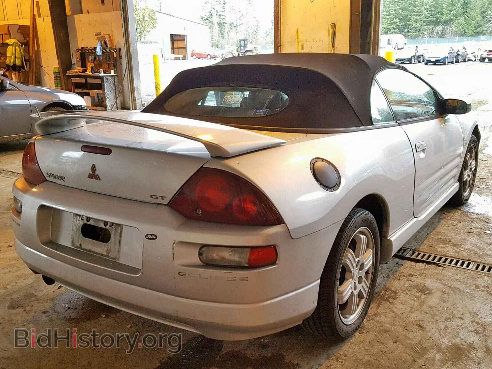 2001 MITSUBISHI ECLIPSE - VIN: 4A3AE85H81E111271 - Фото 4
