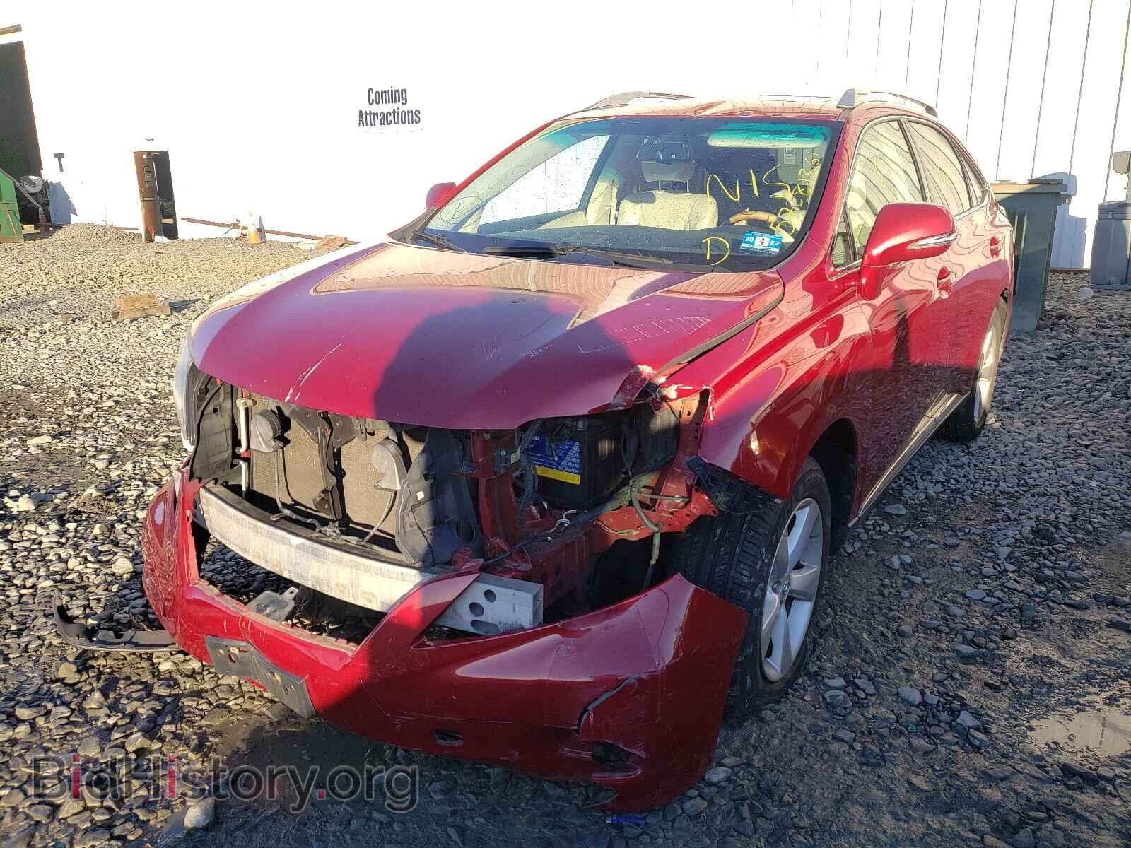 2011 LEXUS RX350 - VIN: 2T2BK1BA2BC104184 - Фото 2