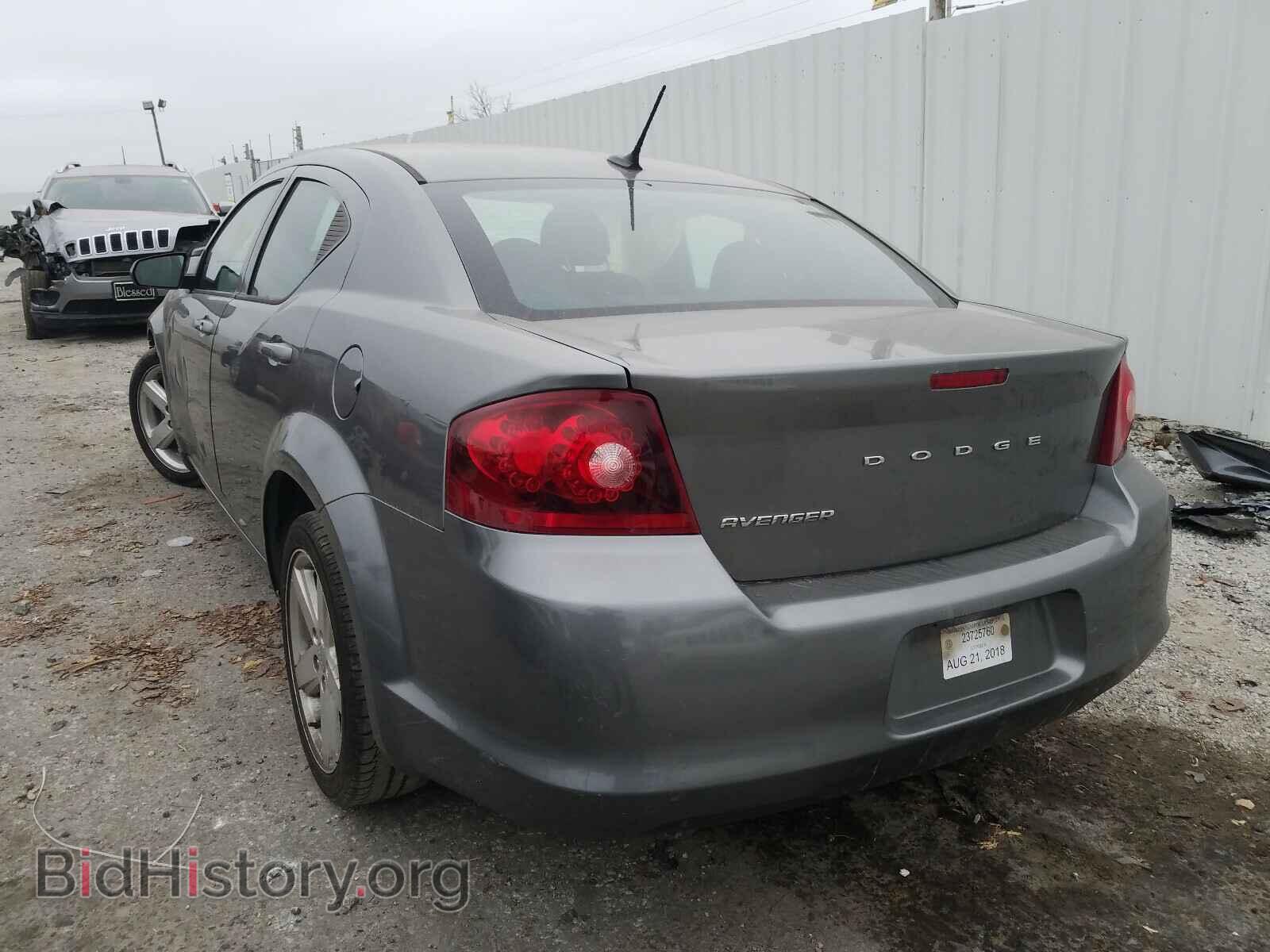2013 DODGE AVENGER - VIN: 1C3CDZAB1DN517536 - Фото 3