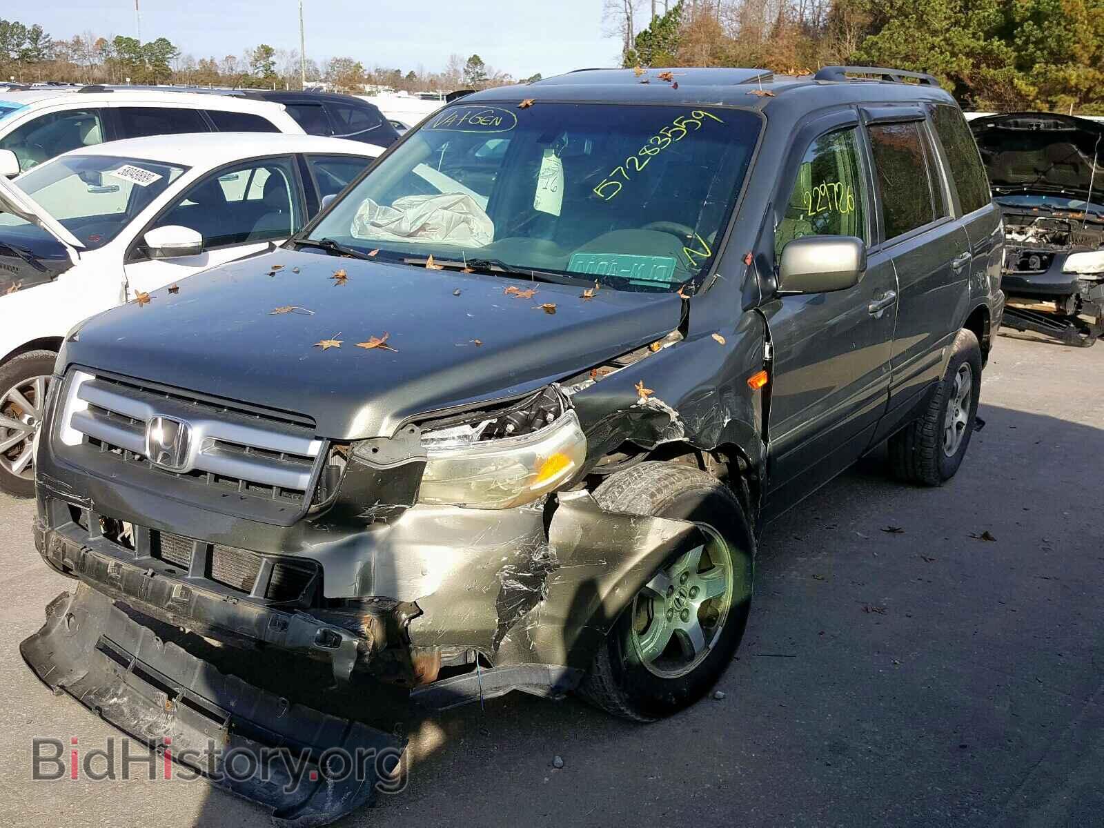 2006 HONDA PILOT - VIN: 5FNYF18506B029662 - Фото 2