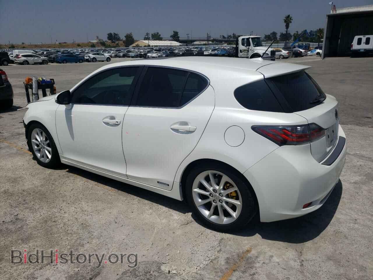 2012 LEXUS CT 200 - VIN: JTHKD5BH0C2114343 - Фото 2