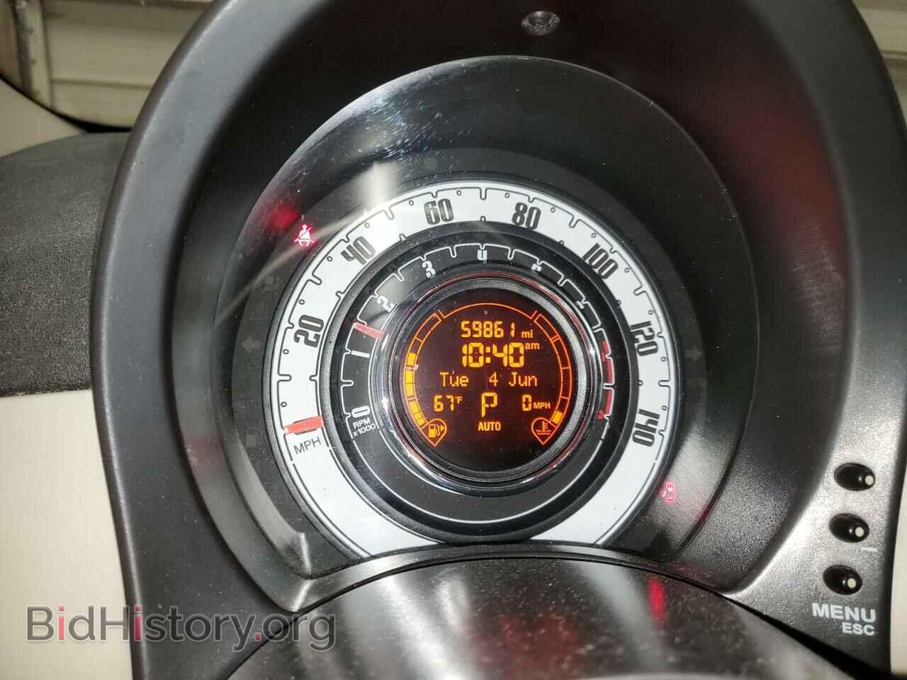 2012 FIAT 500 - VIN: 3C3CFFAR6CT339966 - Photo 9