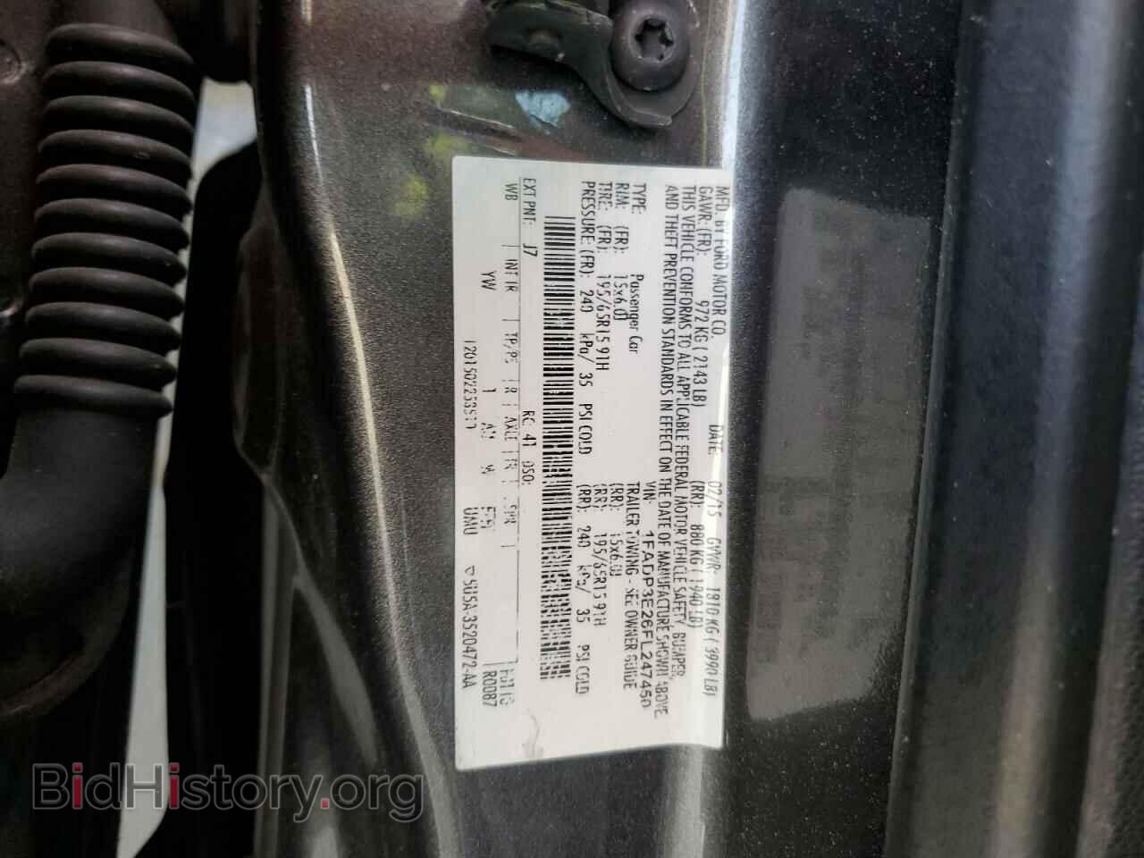 2015 FORD FOCUS - VIN: 1FADP3E26FL247450 - Photo 12