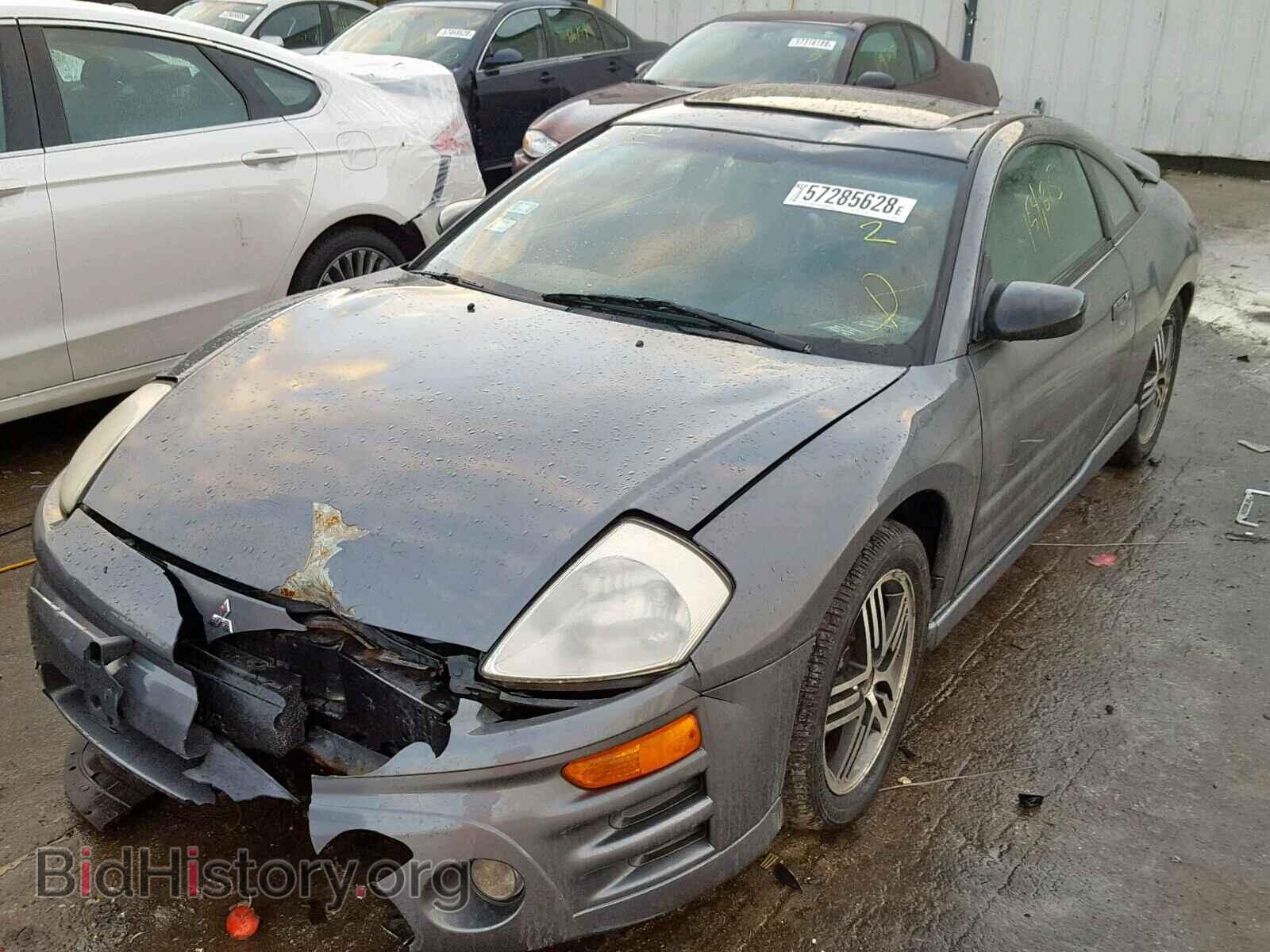 2003 MITSUBISHI ECLIPSE - VIN: 4A3AC74H53E078766 - Фото 2