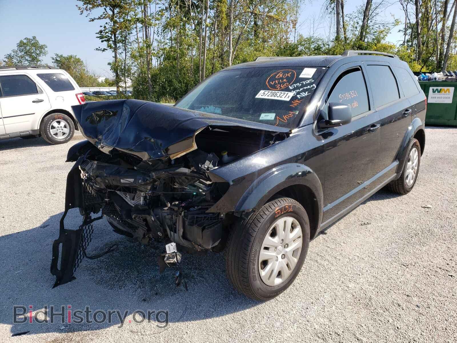 2017 DODGE JOURNEY - VIN: 3C4PDCAB5HT673725 - Фото 2