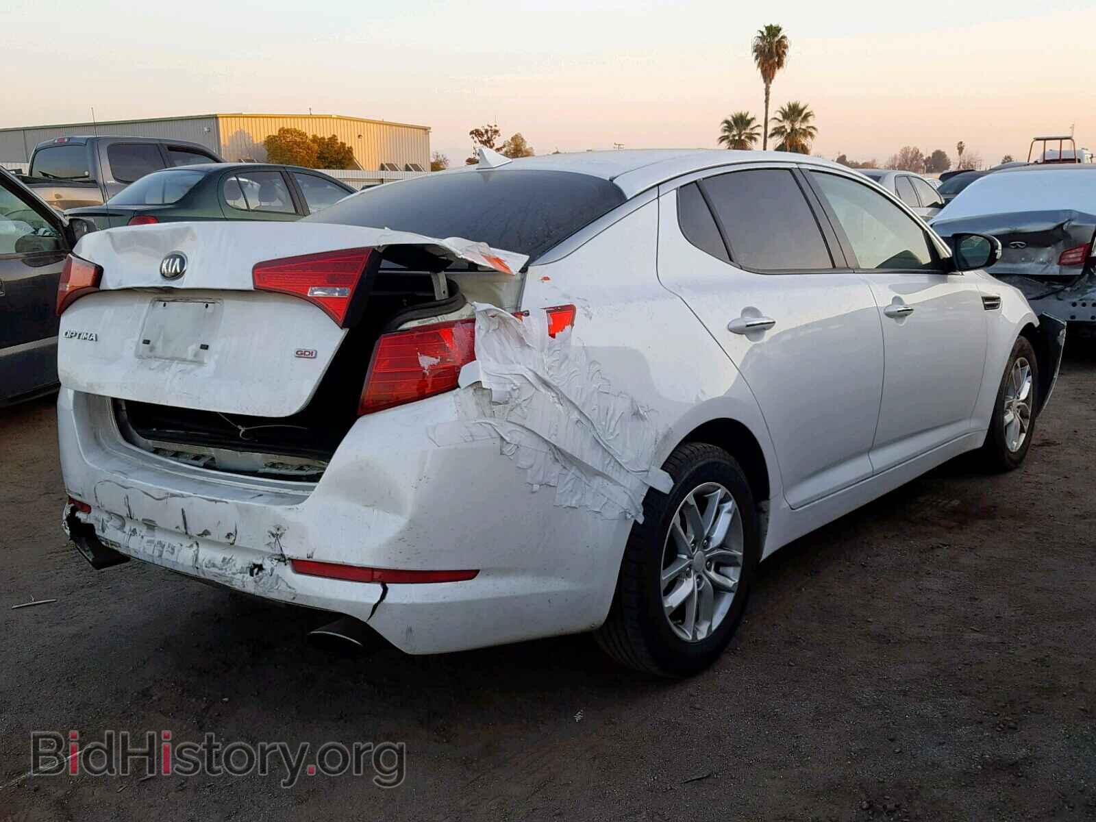 2013 KIA OPTIMA - VIN: KNAGM4A76D5356755 - Фото 4