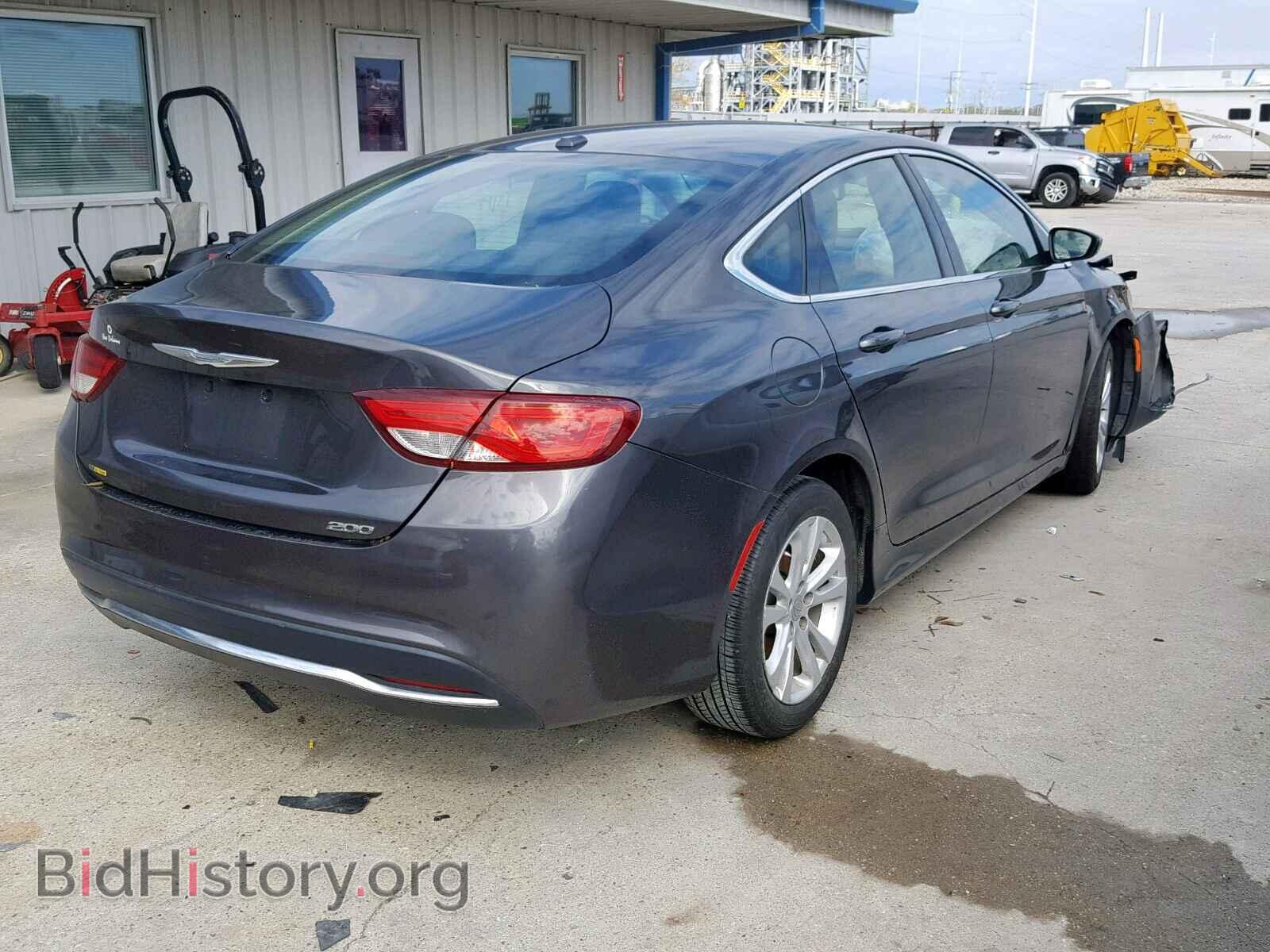 2015 CHRYSLER 200 - VIN: 1C3CCCAB1FN681212 - Фото 4