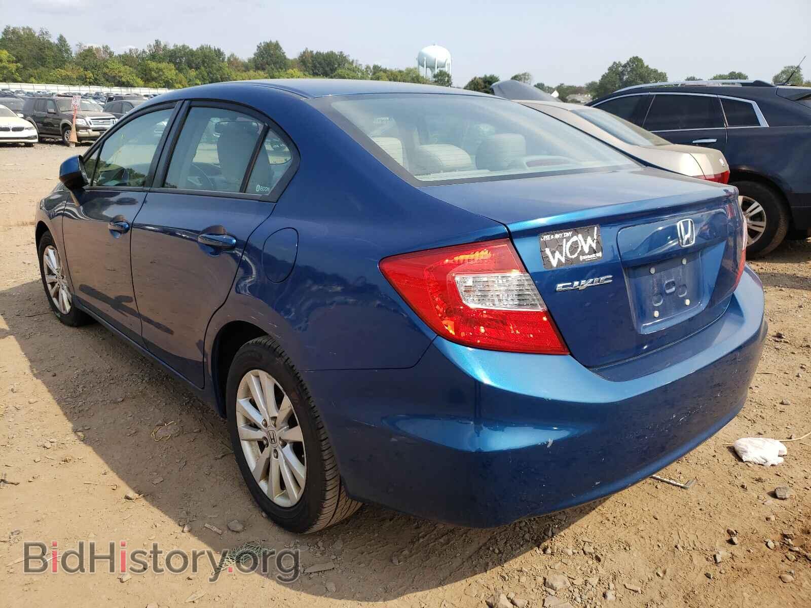 2012 HONDA CIVIC - VIN: 2HGFB2F8XCH506434 - Фото 3