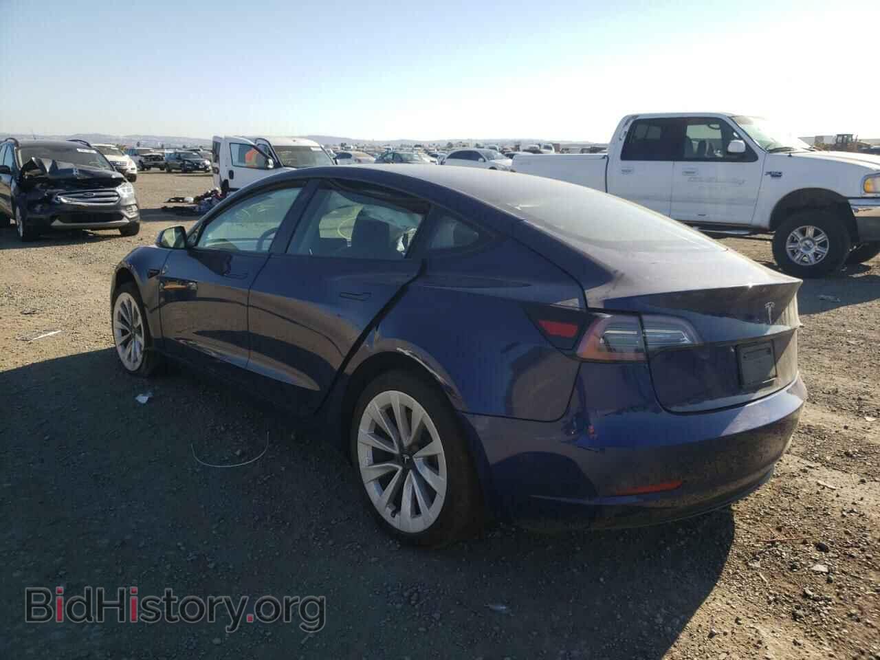 2022 TESLA MODEL 3 - VIN: 5YJ3E1EA1NF185450 - Фото 3