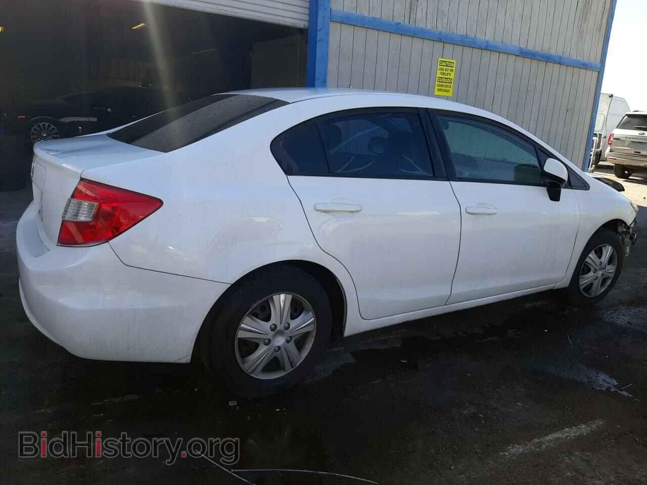 2012 HONDA CIVIC - VIN: 2HGFB2F52CH326631 - Фото 3