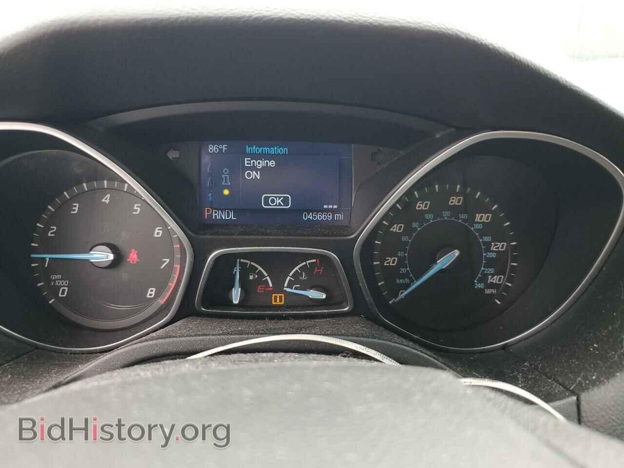 2014 FORD FOCUS - VIN: 1FADP3K27EL323650 - Фото 9