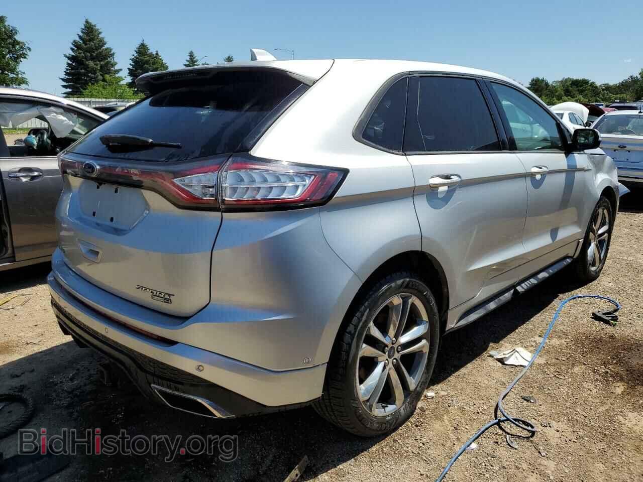2015 FORD EDGE - VIN: 2FMTK4AP9FBB54607 - Фото 3