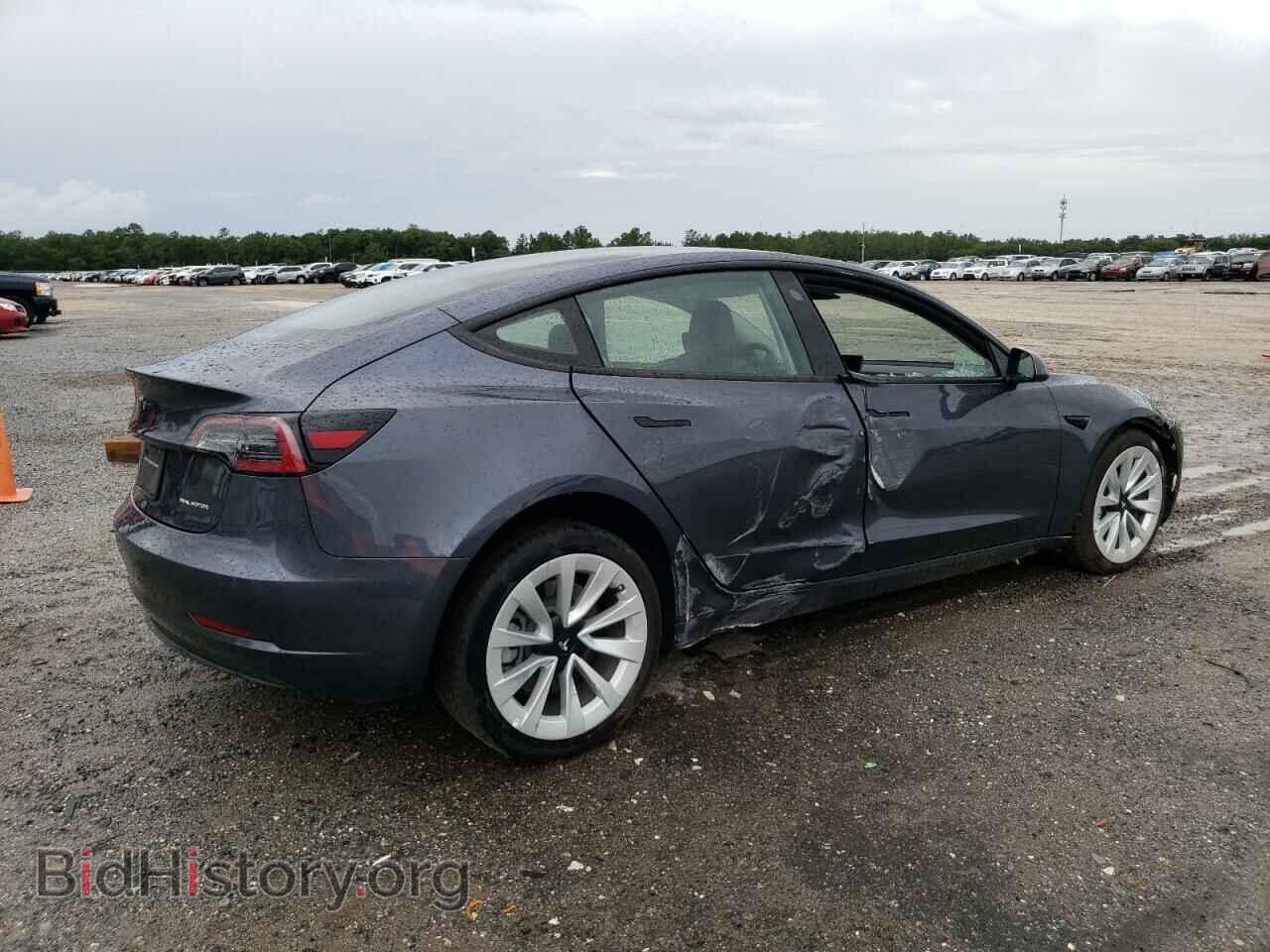 2022 TESLA MODEL 3 - VIN: 5YJ3E1EB0NF289744 - Фото 3