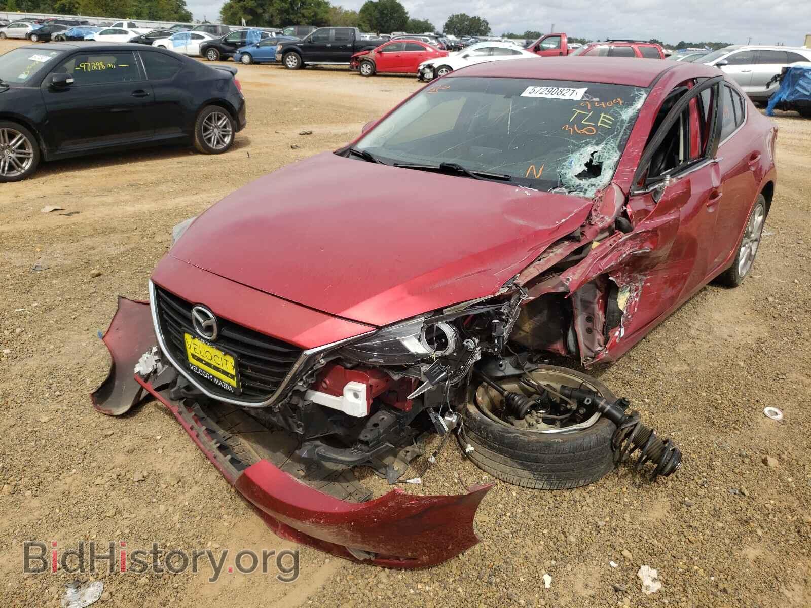2014 MAZDA 3 - VIN: JM1BM1V31E1189409 - Фото 2