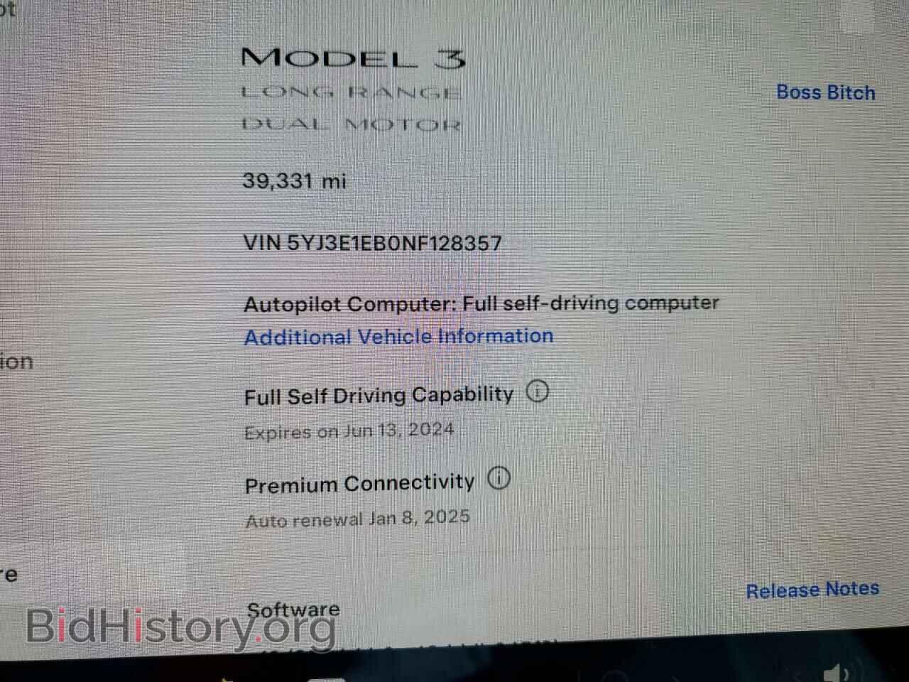 2022 TESLA MODEL 3 - VIN: 5YJ3E1EB0NF128357 - Photo 9