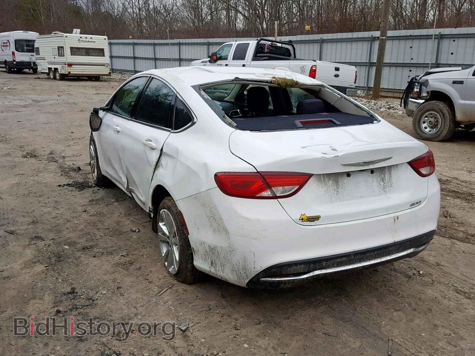 2015 CHRYSLER 200 - VIN: 1C3CCCAB9FN619637 - Фото 3
