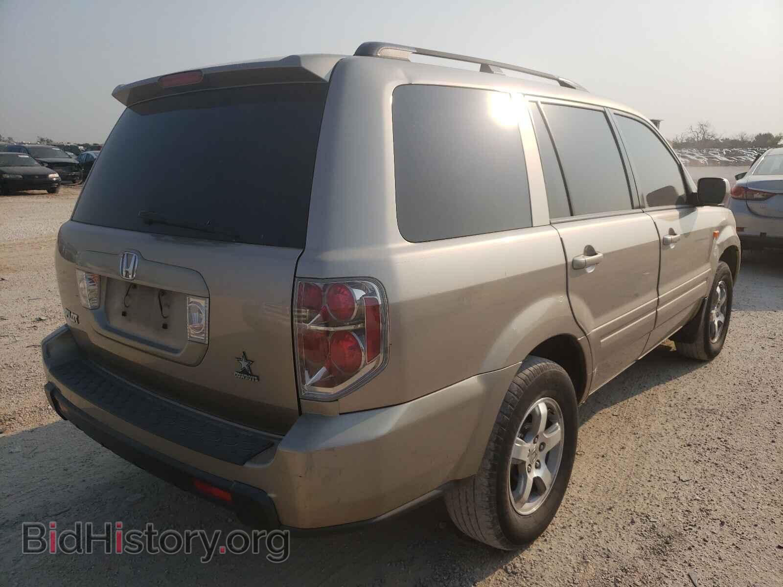 2007 HONDA PILOT - VIN: 5FNYF28697B042636 - Photo 4