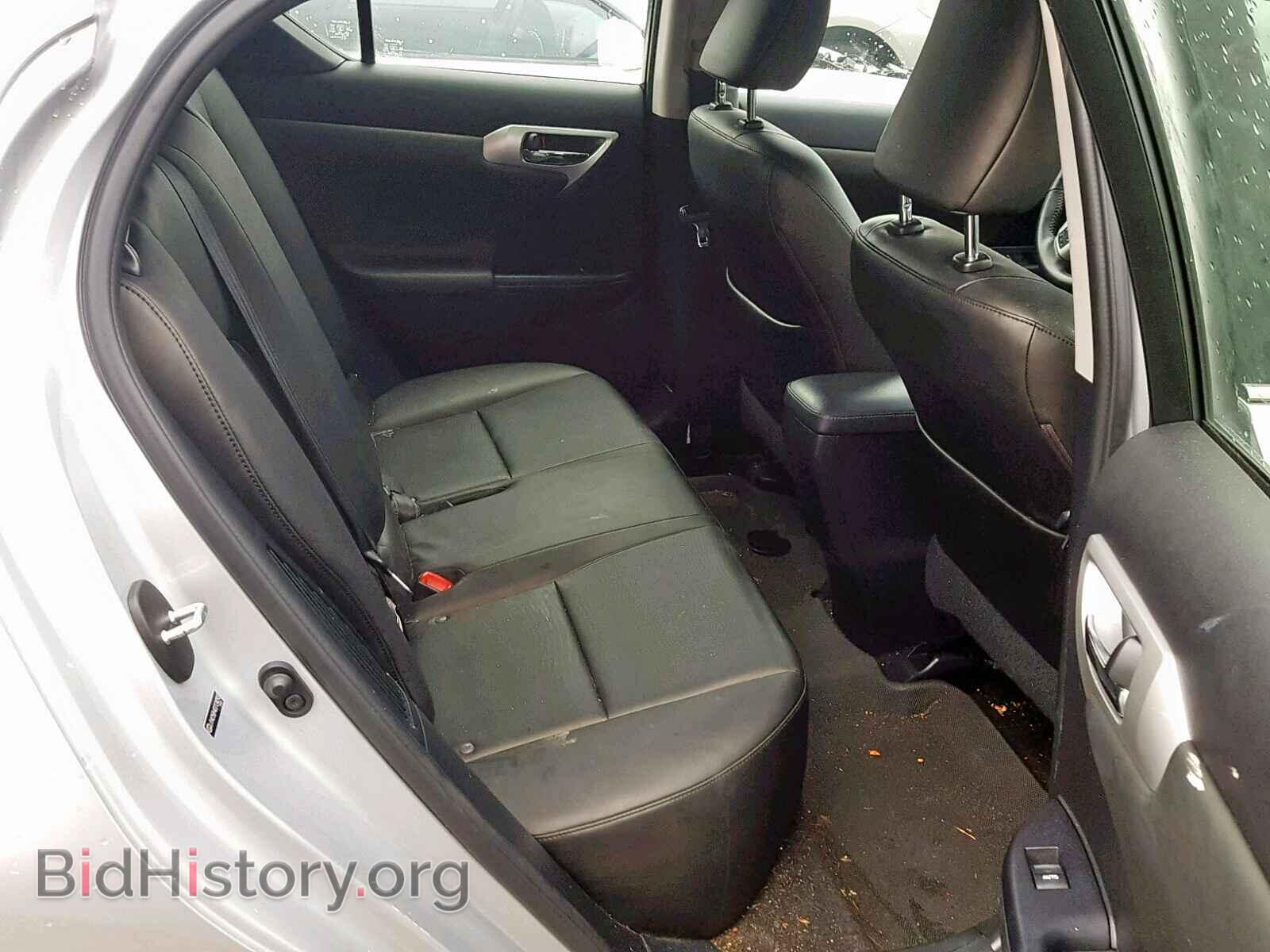 2013 LEXUS CT 200 - VIN: JTHKD5BH4D2124293 - Фото 6