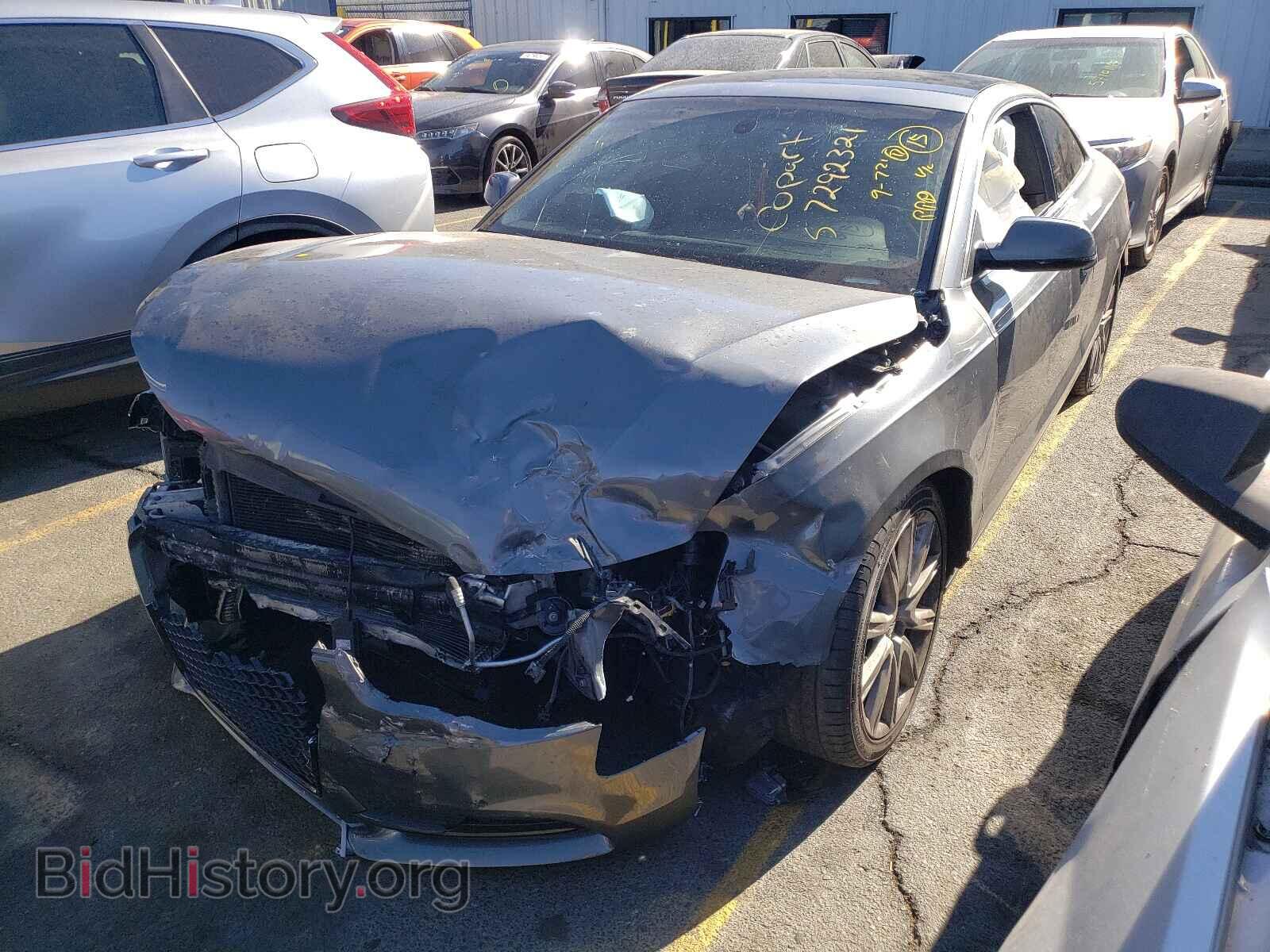 2013 AUDI A5 - VIN: WAUCFAFR5DA013606 - Photo 2