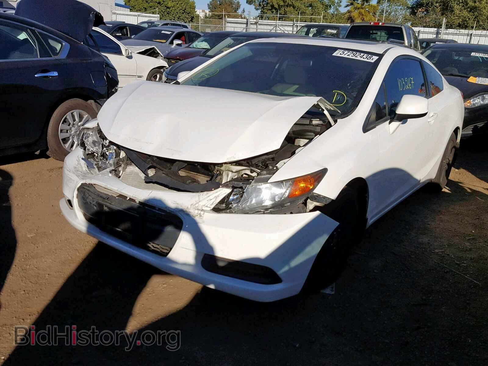 2012 HONDA CIVIC - VIN: 2HGFG3B89CH547666 - Фото 2