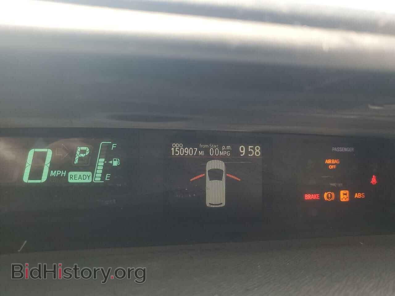 2012 TOYOTA PRIUS - VIN: JTDKDTB37C1023005 - Фото 10
