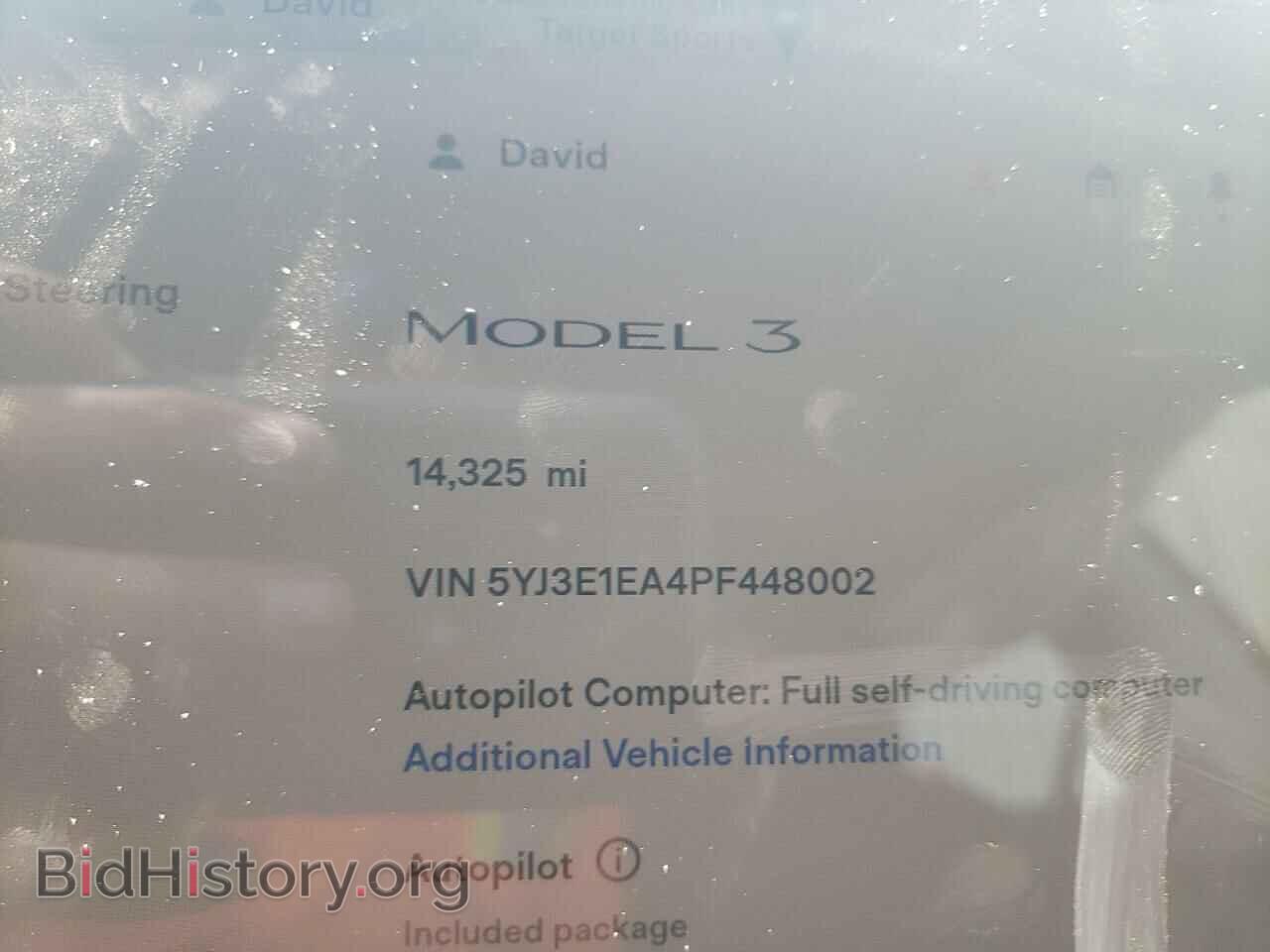 2023 TESLA MODEL 3 - VIN: 5YJ3E1EA4PF448002 - Фото 9