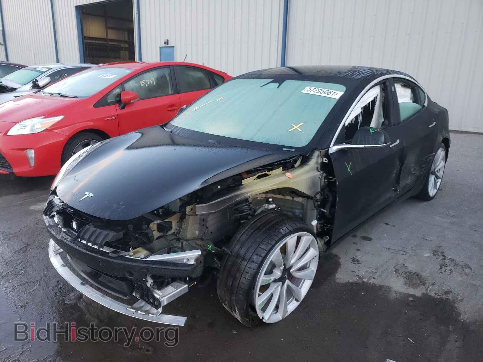 2019 TESLA MODEL 3 - VIN: 5YJ3E1EB4KF237271 - Фото 2
