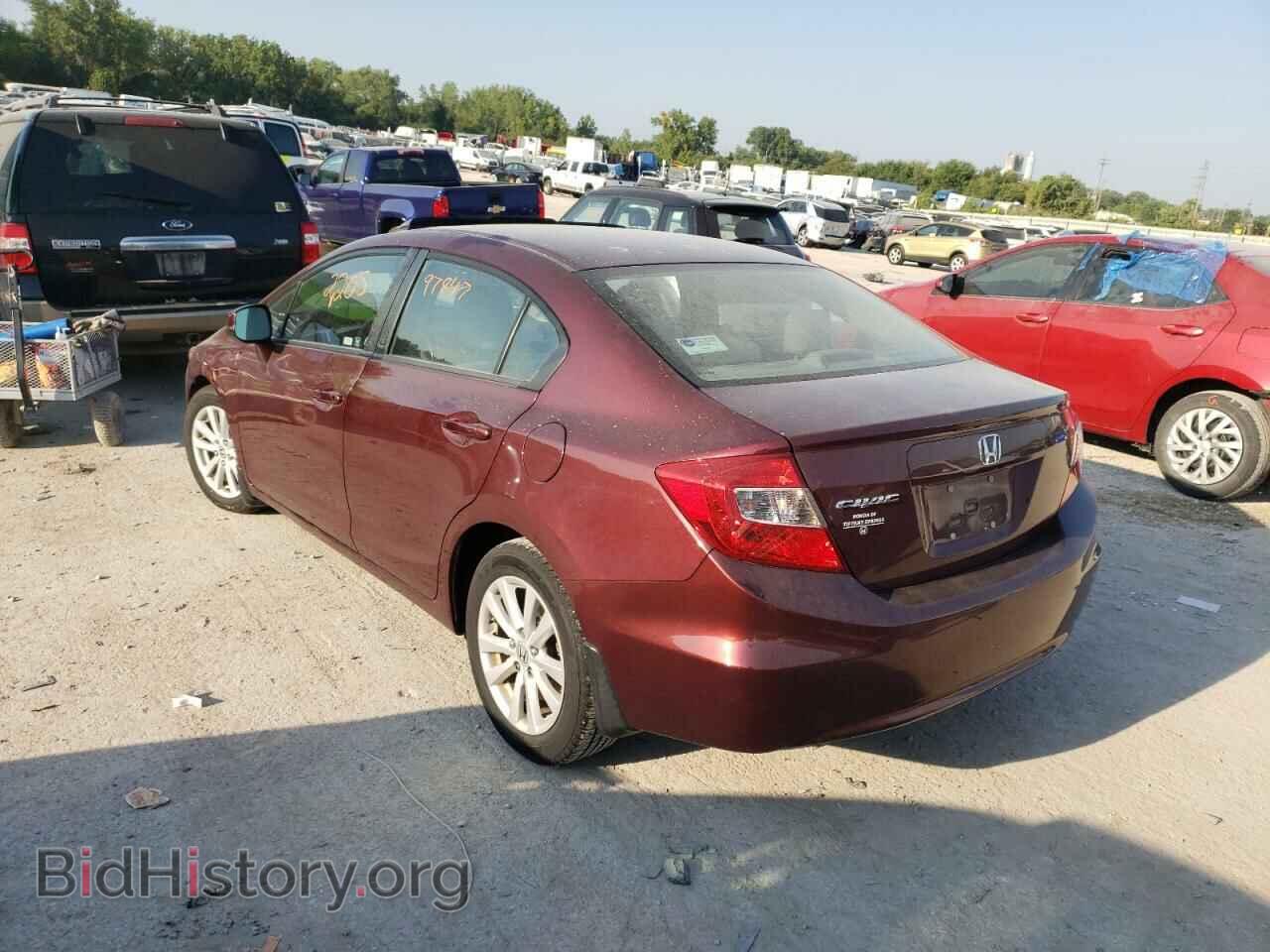 2012 HONDA CIVIC - VIN: 2HGFB2F92CH536746 - Photo 3