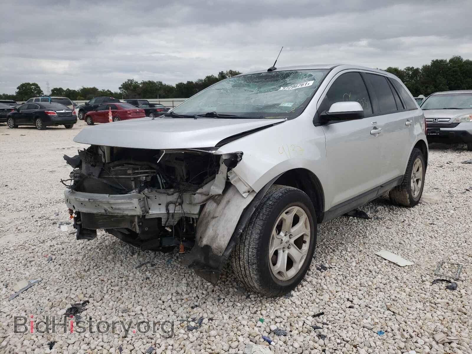 2014 FORD EDGE - VIN: 2FMDK3JC1EBB63800 - Фото 2