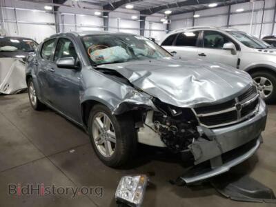 2010 Dodge AVENGER Avenger EX, gray — VIN 1B3CC1FBXAN175851, Copart