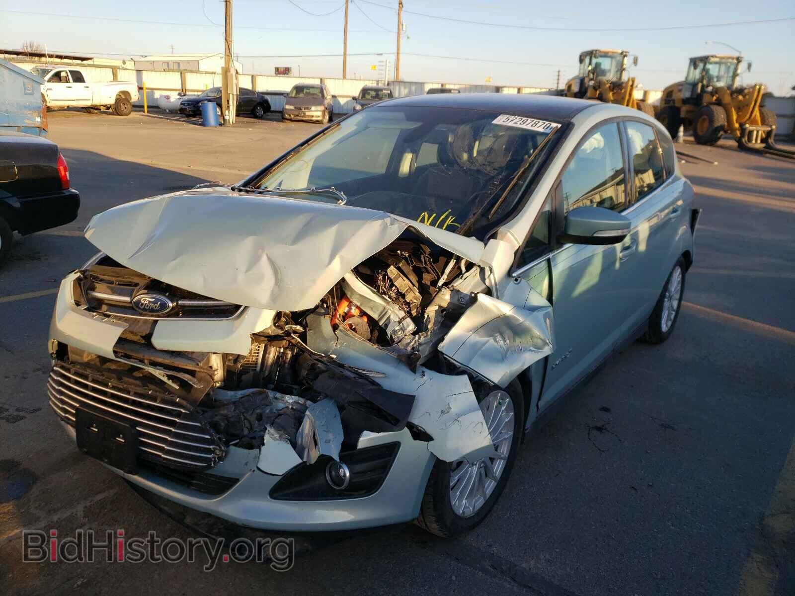 2013 FORD CMAX - VIN: 1FADP5BUXDL526124 - Фото 2