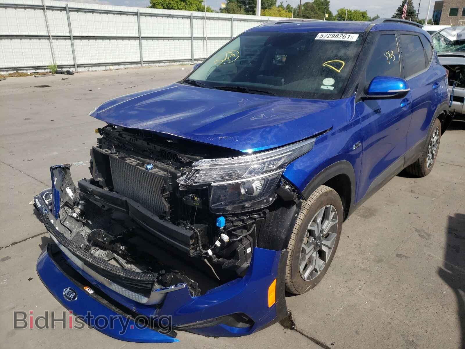 2021 KIA SELTOS - VIN: KNDERCAA6M7151622 - Фото 2