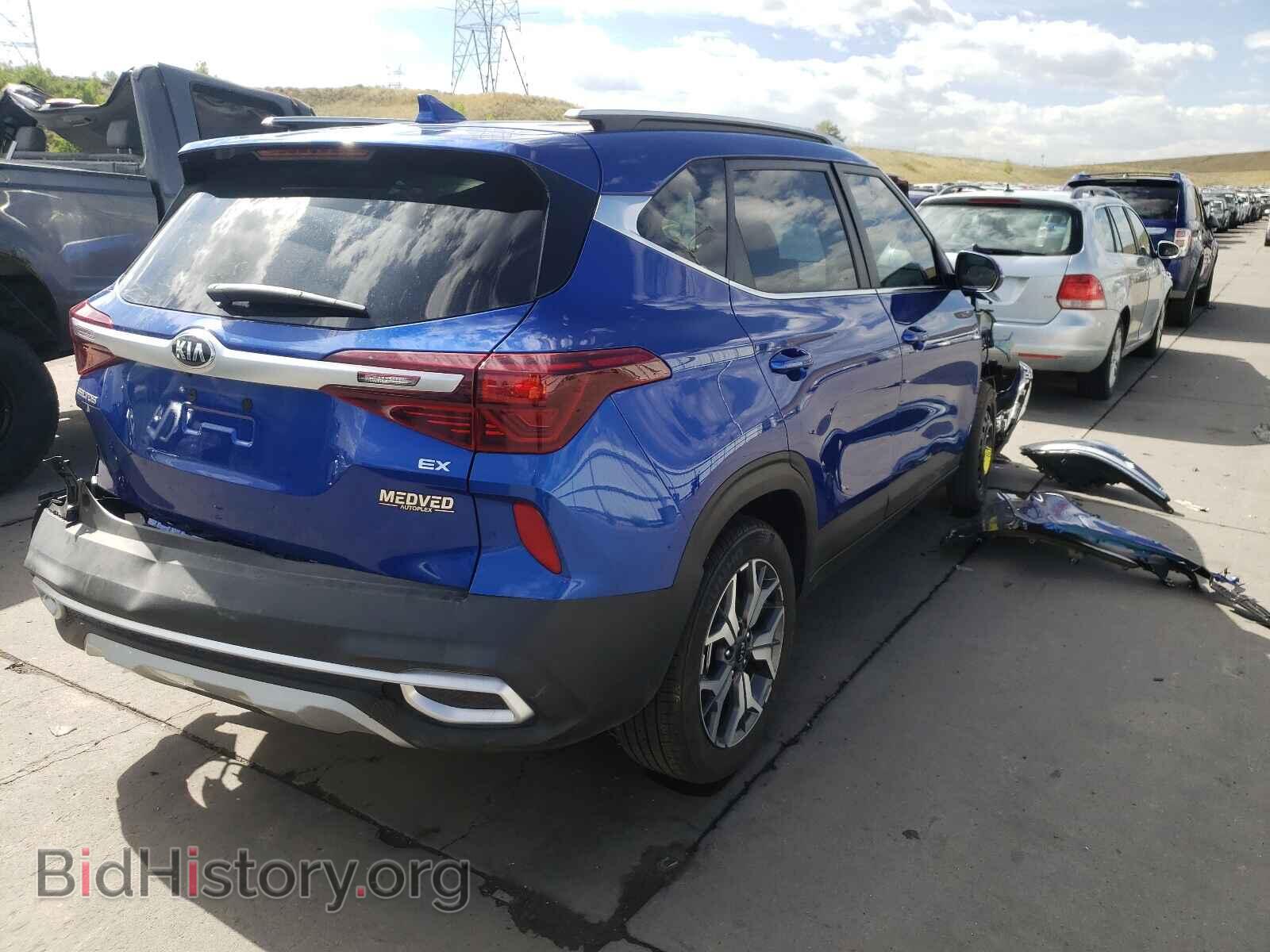 2021 KIA SELTOS - VIN: KNDERCAA6M7151622 - Фото 4