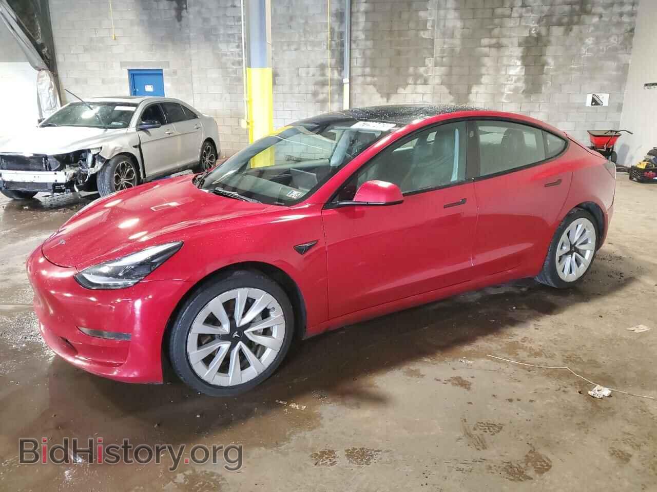 Фотография 5YJ3E1EA4NF289575 - TESLA MODEL 3 2022