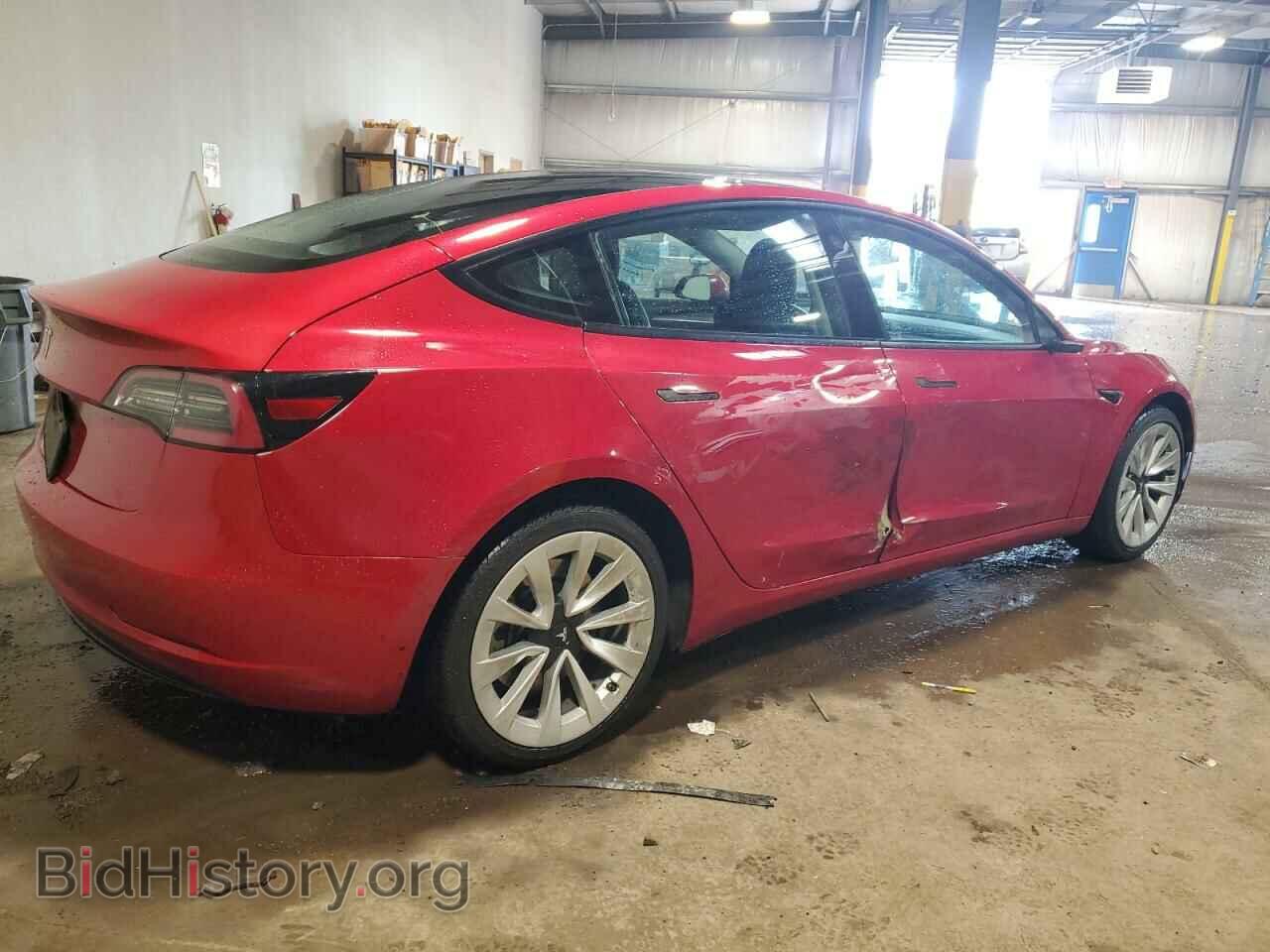 2022 TESLA MODEL 3 - VIN: 5YJ3E1EA4NF289575 - Фото 3